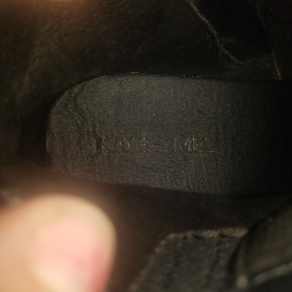 Kate and Mel women's black western leather booties - Picture 4 of 14